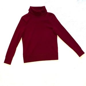 Land’s End 100% Cashmere Turtle Neck Sweater